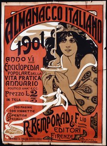 Italian almanakka, 1901, 1901 tekijältä Carlo Casaltoli