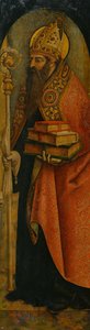 Pyhä Augustinus, 1480-luku tekijältä Carlo Crivelli