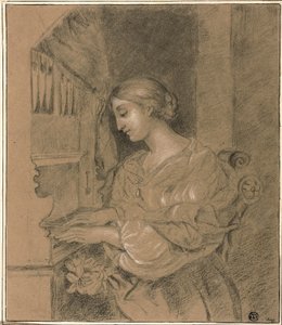 Pyhä Cecilia tekijältä Carlo Dolci