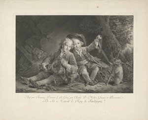 Kaksi poikaa murmelilla tekijältä Carlo Domenico Melini