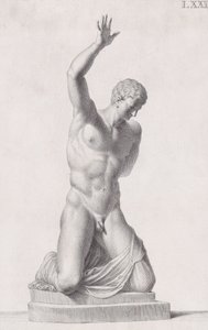 Narkissuksen patsas, 1734