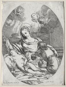 Madonna ja lapsi Magdalenan kanssa tekijältä Carlo Maratti