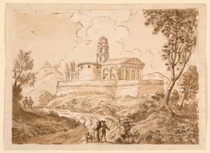 Piirros, Hahmoja tiellä, 1700-luvun puoliväli-1800-luvun loppupuoli tekijältä Carlo Marchionni