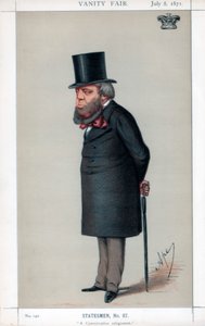 Konservatiivinen uskontotieteilijä, 1871. tekijältä Carlo Pellegrini