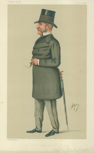 Kenraali Sir Thomas Montagu Steele, Aldershot, 20. heinäkuuta 1878, Vanity Fair -sarjakuva tekijältä Carlo Pellegrini