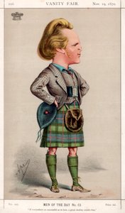 Jos kaikkialla yhtä menestyvä kuin rakkaudessa, häntä odottaa suuri kohtalo, 1870. tekijältä Carlo Pellegrini