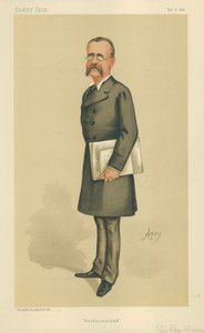 Kenraalimajuri Sir Charles Warren, Bechuanaland, 6. helmikuuta 1886, Vanity Fair -sarjakuva tekijältä Carlo Pellegrini