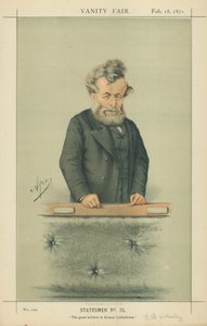 Mr George Hammond Whalley, Suuri uskovainen roomalaiskatolisuuteen, 18. helmikuuta 1871, Vanity Fair -sarjakuva tekijältä Carlo Pellegrini