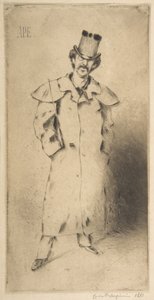 Whistlerin muotokuva, 1881. tekijältä Carlo Pellegrini