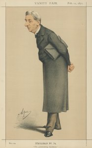 Oikea kunniakas William Monsell (väri litho) tekijältä Carlo Pellegrini