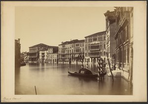 Grand Canal Palazzo Grimanista S. Poloon asti tekijältä Carlo Ponti
