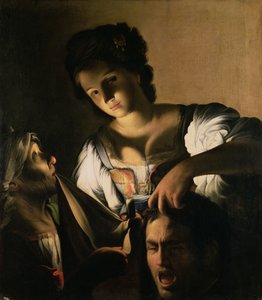 Judith Holofernesin pään kanssa, 1615