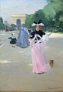 Bois de Boulogne -katu tekijältä Carlton Alfred Smith