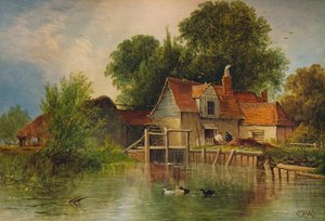 "Mapledurham", 1863, 1938 tekijältä Caroline Fanny Williams