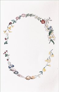 Jane Austen Garland, 2008 (wc ja kynä paperille) tekijältä Caroline Hervey Bathurst