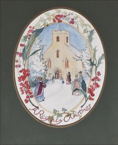 Regency Christmas, 2008 (wc paperilla) tekijältä Caroline Hervey Bathurst