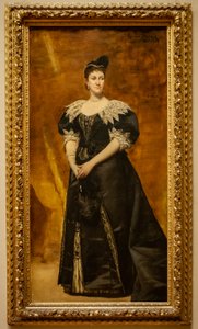 Rouva William Astor (Caroline Webster Schermerhorn, 1831-1908).