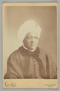 Sarah Ann Blunt Crozleyn kabinettikortti, marraskuu 1884. tekijältä Carter