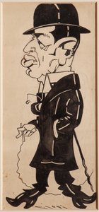 herra Cavallini (musta muste paperille)