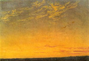 Ilta tekijältä Caspar David Friedrich