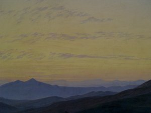 saksa: Giant Mountains Giant Mountains Giant Mountains tekijältä Caspar David Friedrich