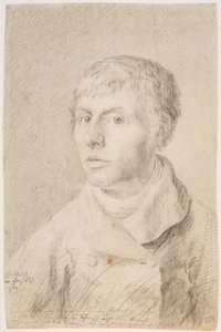 Saksa: Selbstbildnis Omakuva tekijältä Caspar David Friedrich