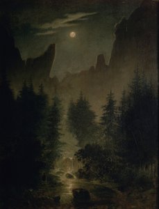 Saksa: Uttewalder Grund tekijältä Caspar David Friedrich