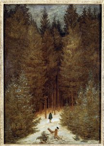Metsästäjä metsässä tekijältä Caspar David Friedrich