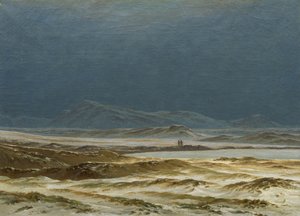 Pohjoinen maisema, kevät, noin 1825 tekijältä Caspar David Friedrich