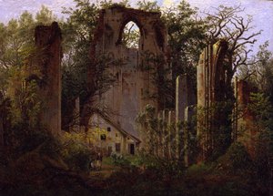 Eldenan rauniot tekijältä Caspar David Friedrich