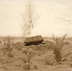 Sarg auf einem frischen Grab tekijältä Caspar David Friedrich