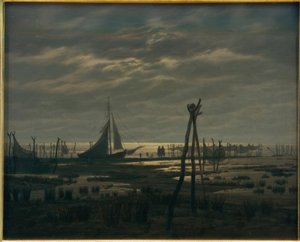Suopäinen ranta tekijältä Caspar David Friedrich