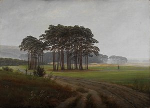 Kellonajat: Keskipäivä, 1821-1822 tekijältä Caspar David Friedrich