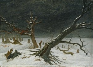 Winterlandschaft tekijältä Caspar David Friedrich