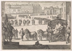 Ruotsin kuningattaren Christinan vihkiäiset Tukholmassa 1650