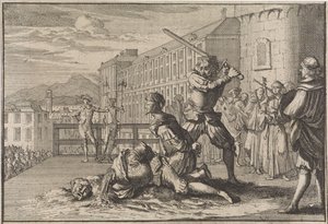 Cinq-Marsin markiisin ja François De Thoun mestaus, 1642