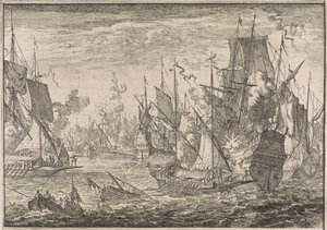 Meritaistelu turkkilaisten sotalaivojen ja Maltan ritarien keittiöiden välillä, 1644