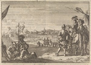 Ranskalaiset ottivat Nijmegenin, 1672 tekijältä Caspar Luyken