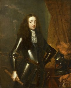 Willem III:n (1650-1702), Orangen prinssin ja vuodesta 1689 Englannin kuninkaan muotokuva tekijältä Caspar Netscher