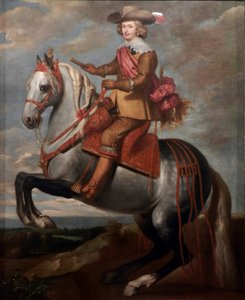 Itävallan kardinaali-Infante Ferdinandin ratsastusmuotokuva tekijältä Caspar de Crayer