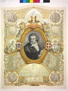 Ludwig van Beethoven tekijältä Casper Johann Nepomuk Scheuren