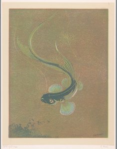 Uima kala Uimakala (alkuperäinen nimi) tekijältä Casper M.L. Kouw (signed by artist)
