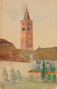 Kirkon torni, Italia, 1898.