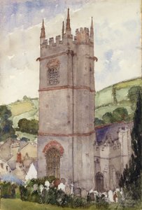 Kirkon torni, Marldon, 1924. tekijältä Cass Gilbert