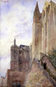 Mont Saint-Michel, Ranska, 1906.