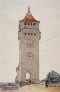 Pont Valentre, Cahors tekijältä Cass Gilbert