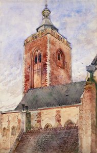 St. Martinin kirkko, Utrecht, Hollanti, 1898.