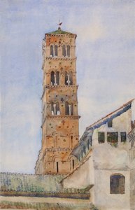 Tower, San Francisco Romano, Rooma, 1898. tekijältä Cass Gilbert
