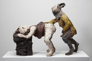 Flopsy, 2009 (Jesmonite, maali)