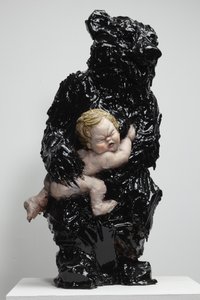 The Foundling, 2010 (jesmonite, maali)